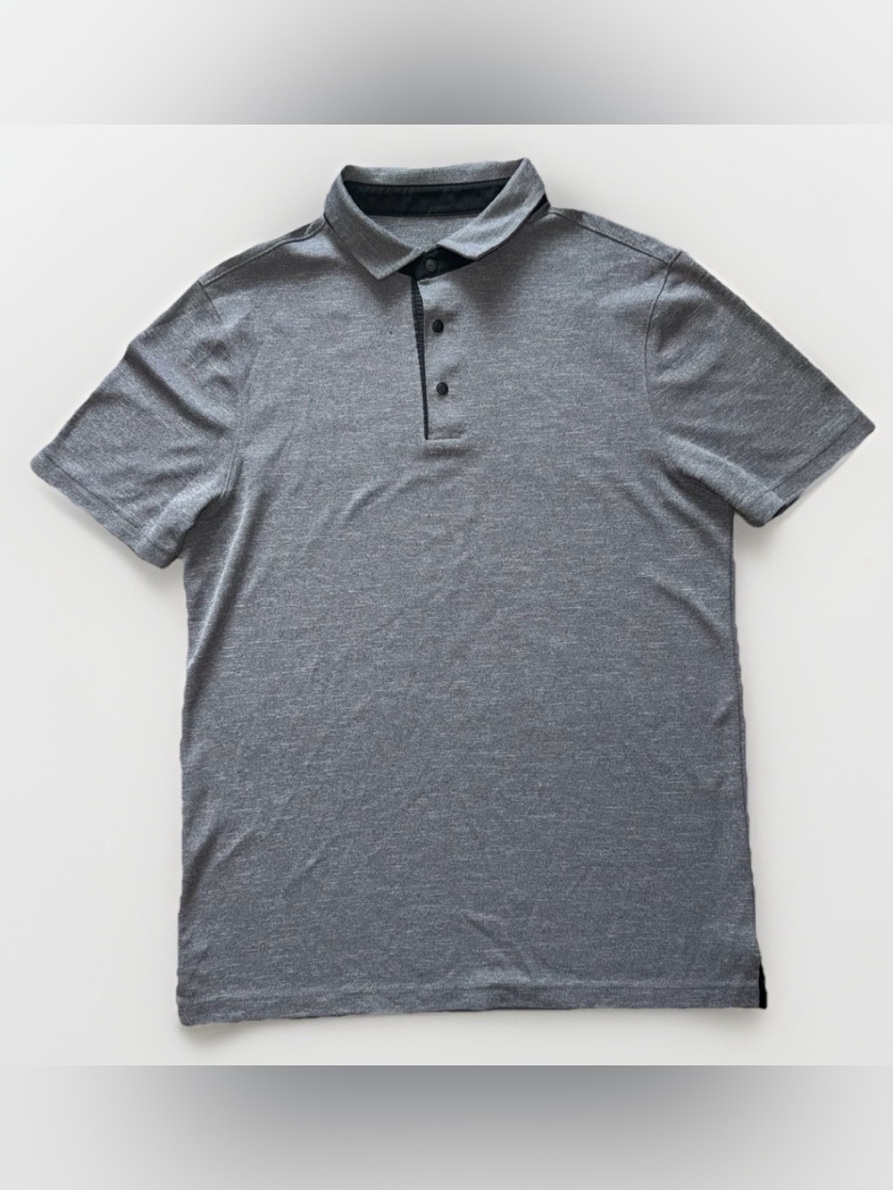 Champion C9 Men's Heather Dark Gray Polo Shirt - Short Sleeve